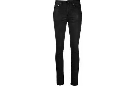 Джинсы женские Saint Laurent Skinny, черный