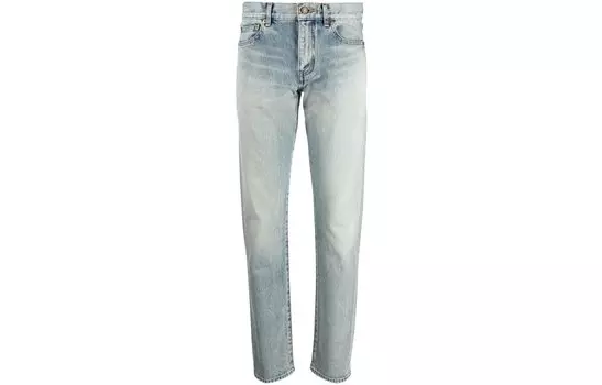 SAINT LAURENT Женские джинсы, цвет Blue