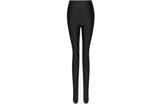 SAINT LAURENT Женские леггинсы, цвет Black