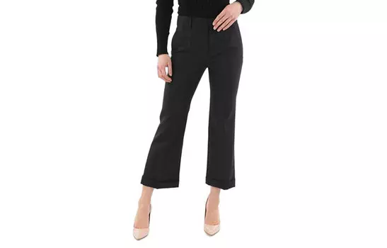 SAINT LAURENT Женские повседневные брюки, цвет Black