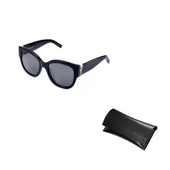 Женские солнцезащитные очки Saint Laurent, черный