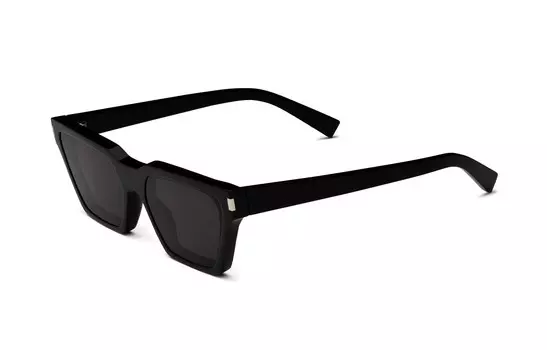 SAINT LAURENT Женские солнцезащитные очки, Black