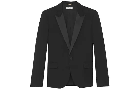 SAINT LAURENT Женский деловой костюм, цвет Black