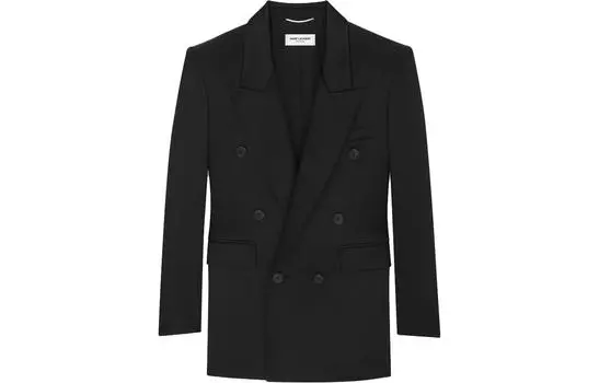 SAINT LAURENT Женский деловой костюм, цвет Black