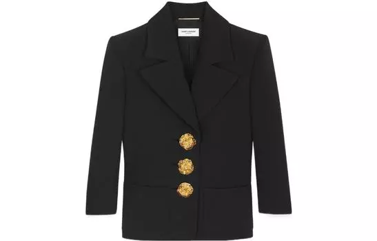 SAINT LAURENT Женский деловой костюм, цвет Black