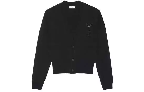 Кардиган женский Saint Laurent, черный