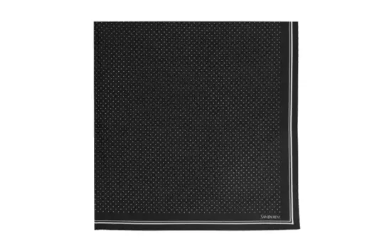 SAINT LAURENT Женский шелковый шарф