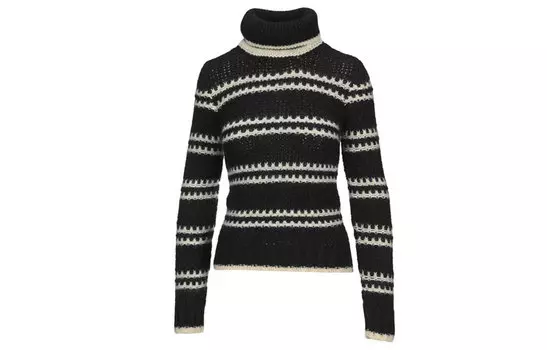 SAINT LAURENT Женский Свитер, цвет Black