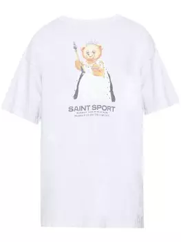 SAINT MXXXXXX футболка из хлопка True Queen, серый