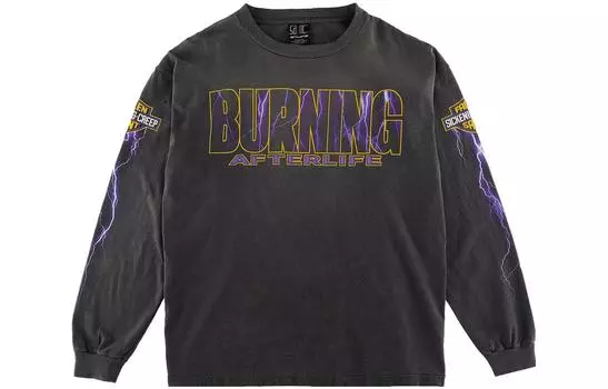 SAINT Mxxxxxx Футболка унисекс, выбеленные, серые