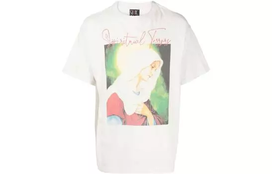 SAINT Mxxxxxx Мужская футболка, Бежевый