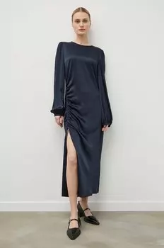 САЭЛЬВИРА платье Samsoe Samsoe, темно-синий
