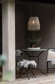 Сайгон подвесной светильник 38см Pr Home, серый