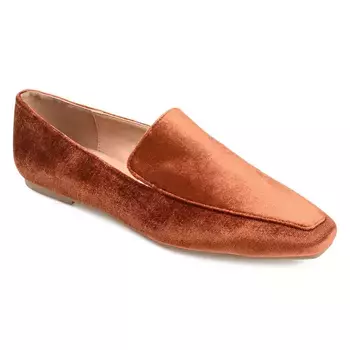 Сайлас мокасины Journee, коричневый