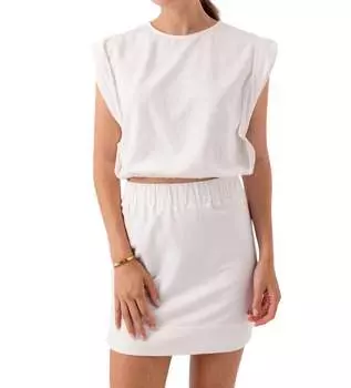 Сайлас Топ в кокосовом молоке sundays, цвет coconut milk