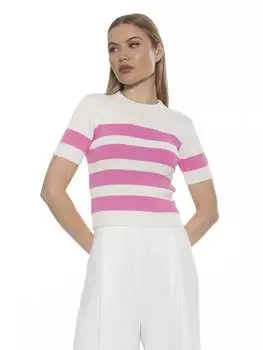 Сэйлор Топ ALEXIA ADMOR, слоновая кость/розовый