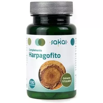 Sakai Harpagophito Devil Claw Добавка для ухода за суставами Успокаивает повреждения мышц Уменьшает воспаление и задержку жидкости Название Экстракт