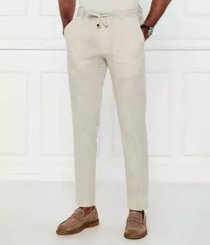 Саке льняные брюки Slim fit Joop!, желтый