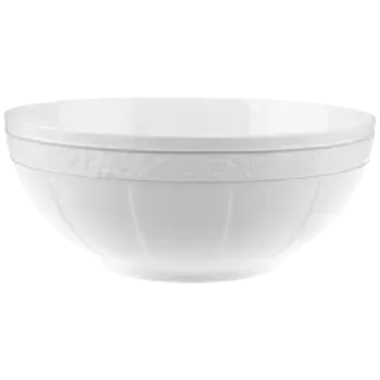 Салатная/сервировочная миска «Серый жемчуг» Villeroy & Boch, белый