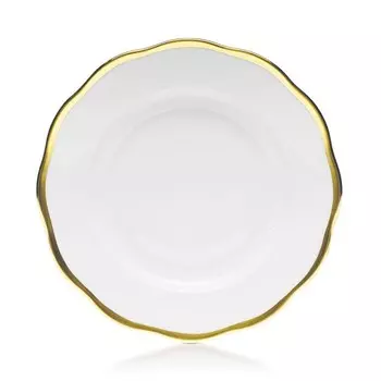 Салатная тарелка Херенд Гвендолин Herend, золотой