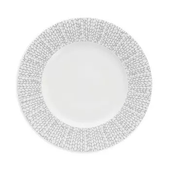 Салатная тарелка с тиснением Fortessa Amanda, набор из 4 шт, серый