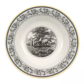 Салатница Audun 20 см Villeroy & Boch, белый/желтый/черный