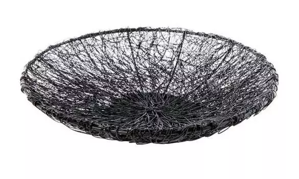 Салатница из проволоки Sia Deco, черный