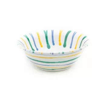 Салатница с цветным пламенем d: 20 см / 0,5 л Gmundner Keramik, красочный