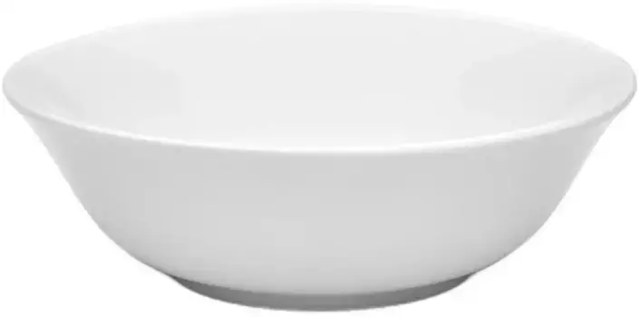 Салатники van Well "Gourmet", 6 предметов, фарфор, можно мыть в посудомоечной машине и использовать в микроволновой печи 18 см, белый