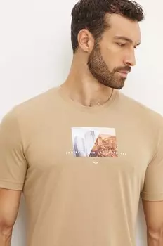 Salewa Pure Design Dry спортивная футболка, бежевый