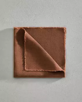 Салфетка 01 Zara Home by Vincent Van Duysen, красно-коричневый