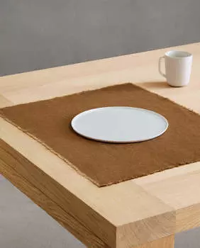 Салфетка 01 Zara Home by Vincent Van Duysen, горчично-желтый