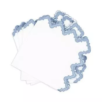 Салфетка Азиза, набор из 4 шт. Matouk, цвет Blue