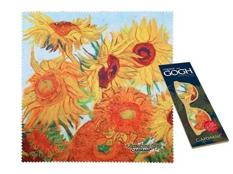 Салфетка для очков - В. Ван Гог - Подсолнухи (CARMANI)