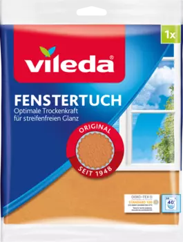 Салфетка для окон экстра блеск 1 шт. Vileda