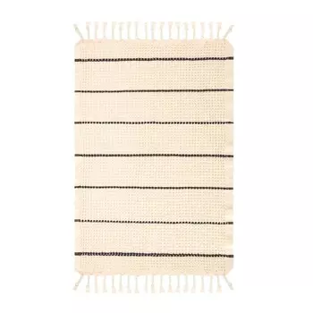 Салфетка для сушки вафель Evidea Soft Line, черная, 40x60 см