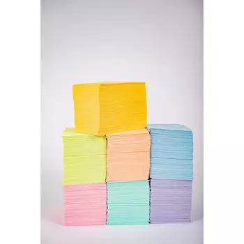 Салфетка на фольгированной подкладке 33*48 см (упаковка 50 шт), зеленая Protectline