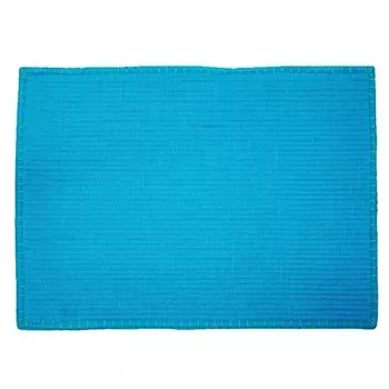 Салфетка на стол из чистого хлопка - Cavally Marinette Saint-Tropez, капри синий