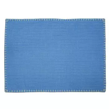 Салфетка на стол из чистого хлопка - Cavally Marinette Saint-Tropez, селеста