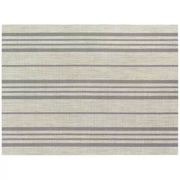 Салфетка на стол из ПВХ и полиэстера - Sina Winkler, серый