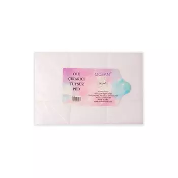 Салфетка Ocean для снятия лака, белый