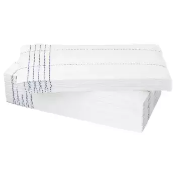 Салфетка с рисунком, бело-синяя, 38х38 см, 30 шт. VERKLIGHET IKEA
