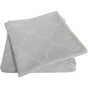 Салфетка тканевая Adam «Indian Cortezada Light», (4 шт.), экологичная, цвет hellgrau