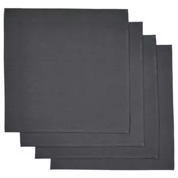 Салфетка тканевая, темно-серая, 35х35 см, 4 шт. SVARTSENAP IKEA