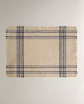 Салфетка Zara Home Checked Linen, синий