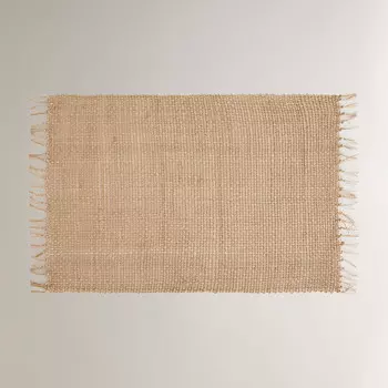 Салфетка Zara Home Fibre Placemat With, светло-коричневый