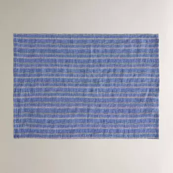 Салфетка Zara Home Striped Linen, синий