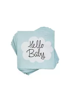 Салфетки бумажные APRS Baby Boy 20 шт Butlers, светло-синий