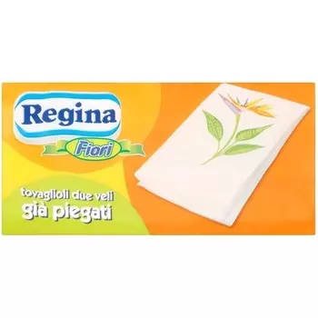 Салфетки Цветы Сложенные - 8 упаковок 42 Салфетки [336 Салфеток Regina