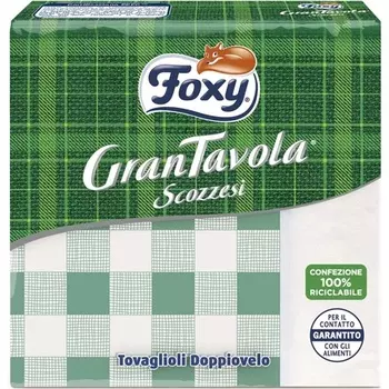 Салфетки - Doppiovelo, шотландская Грантавола Foxy